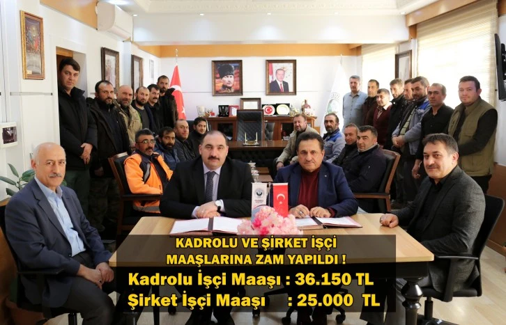 Sivas'ın O İlçesinde İşçi Maaşlarına Rekor Zam