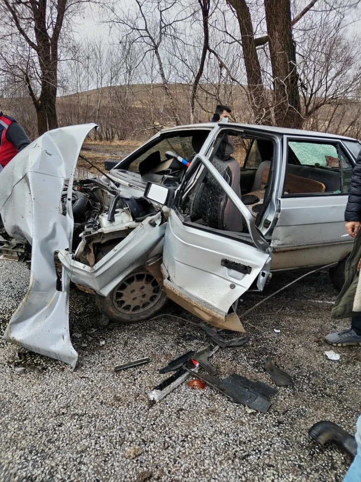 Otomobil Ağaca Çarptı, Sürücü Yaralı