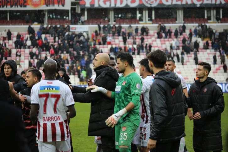 Sivasspor-Gaziantep Maçı Sonrası Gerginlik