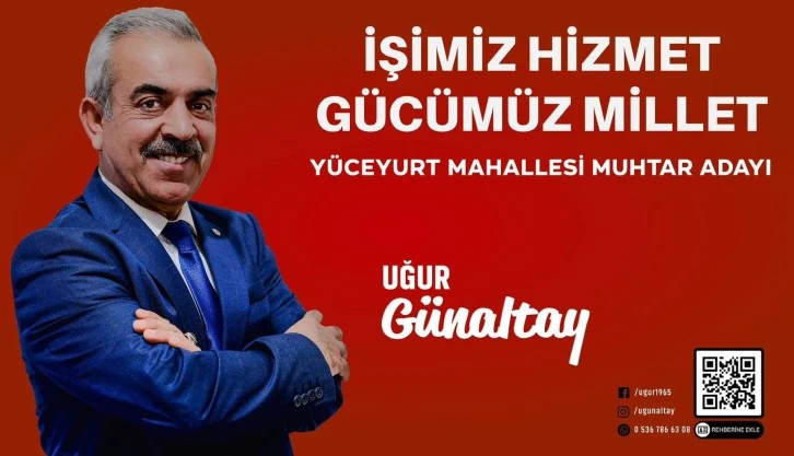 Mahallesine Hizmet Edecek