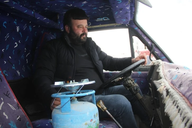 Sivas'ın Soğuğu İnsana Neler Yaptırıyor!