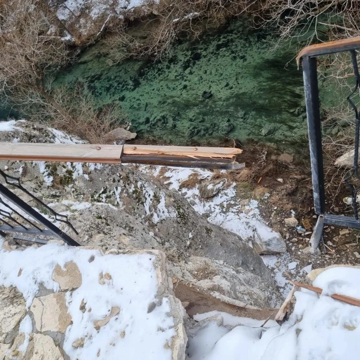 Şuğul Kanyonu’nda Hasar Onarıldı