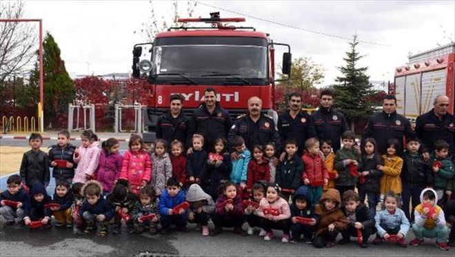 MİNİK ÖĞRENCİLERDEN İTFAYE ZİYARETİ