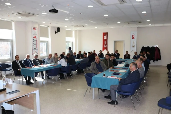 Kaymakam Öztürk Okul Müdürleriyle Buluştu