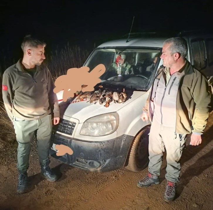 Sivas'ta Usulsüz Avlanan Ördeklere El Konuldu