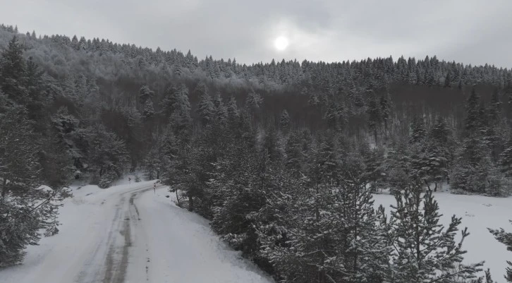 Sivas’ın Karadeniz’e Açılan Kapısında Kış Güzelliği