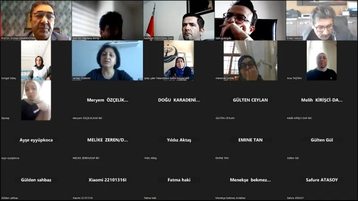 Kadın Kooperatifleriyle Online Toplantı