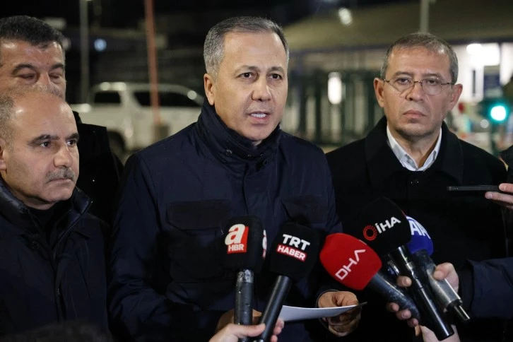 Bakan Yerlikaya: Kayan Kütlenin Hacmi 10 Milyon Metreküp