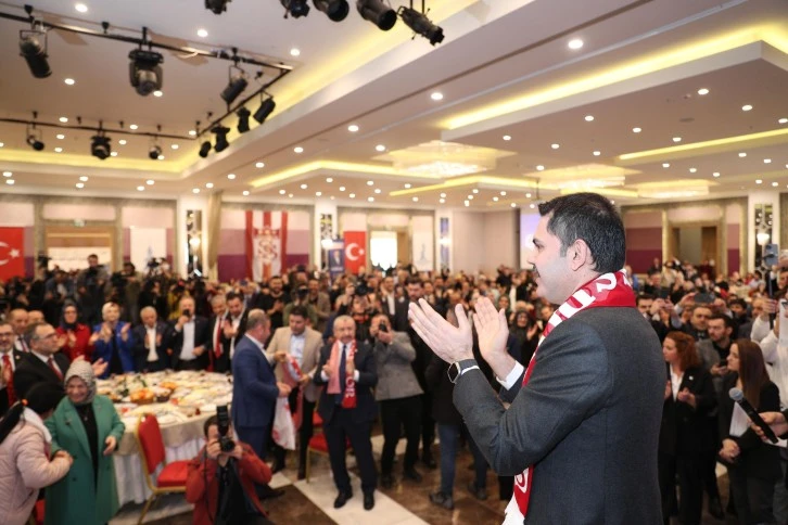 Murat kurum Sivaslılarla