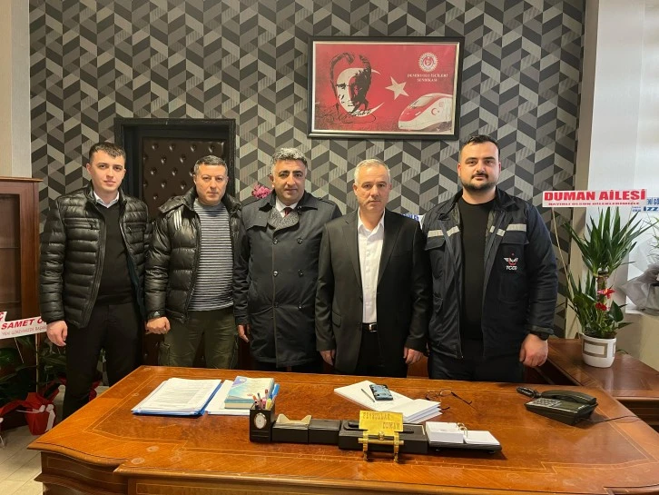 TCDD Personelinden Duman’a Ziyaret