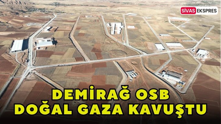 Demirağ OSB Doğal Gaza Kavuştu