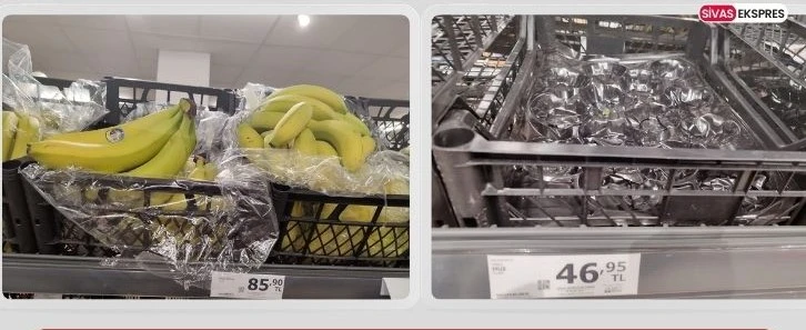 Sivas'ta Fiyatları Artınca Ürün Kasada Kaldı