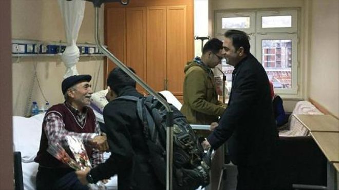 SUŞEHRİ GENÇLİK MERKEZİNDEN HASTALARA ZİYARET