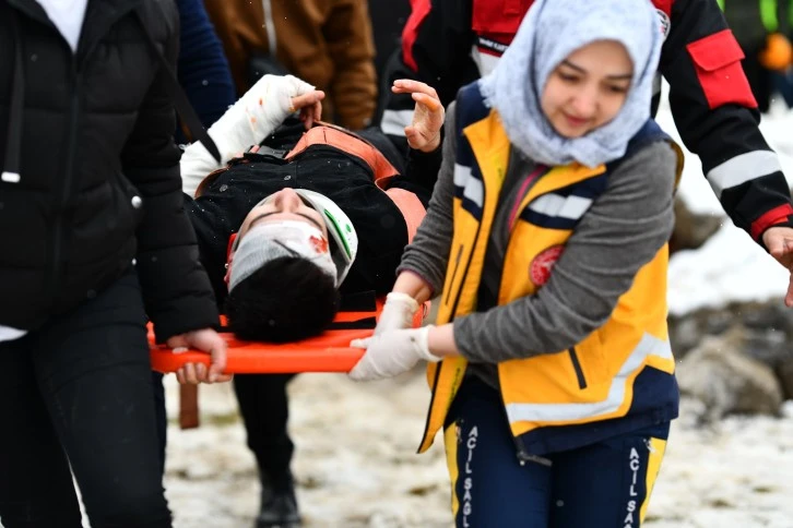 Sivas'ta Nefes Kesen Tatbikat