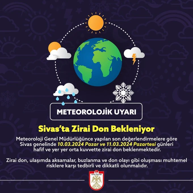 Sivaslılar Dikkat! Valilik Uyardı!