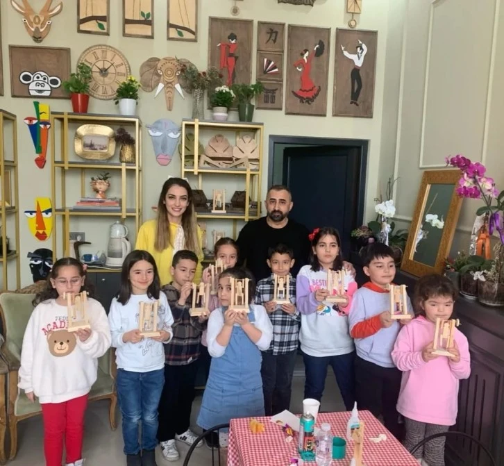 Sivas’ta Çocuklar Oyuncaklarını Kendi Yapıyor