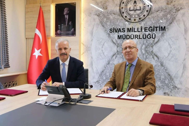 Sivas'ta İki Kurumdan Öğrenciler İçin İşbirliği