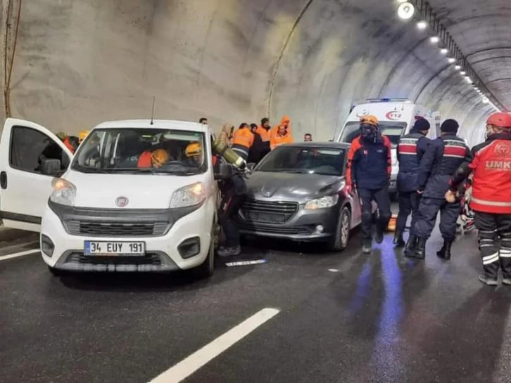 Yağdonduran Tünelinde Tatbikat
