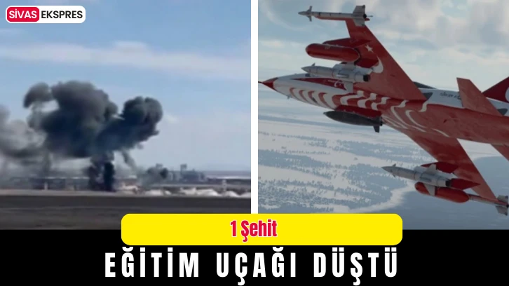 Eğitim Uçağı Düştü, 1 Şehit