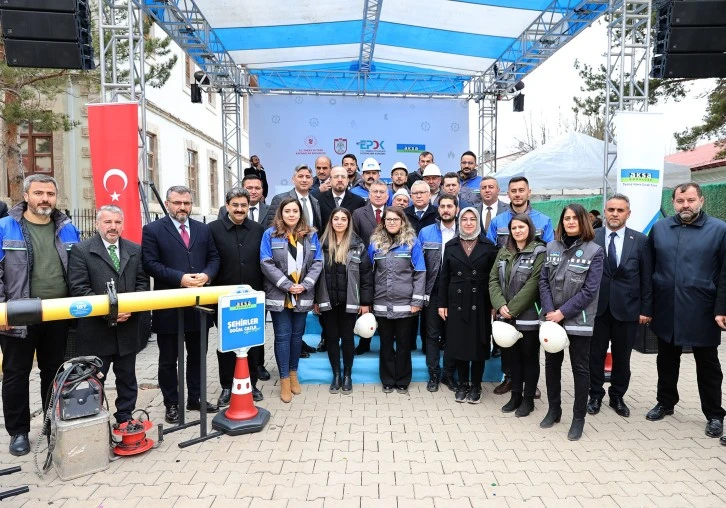 Sivas'ta Doğal Gaza Kavuştular