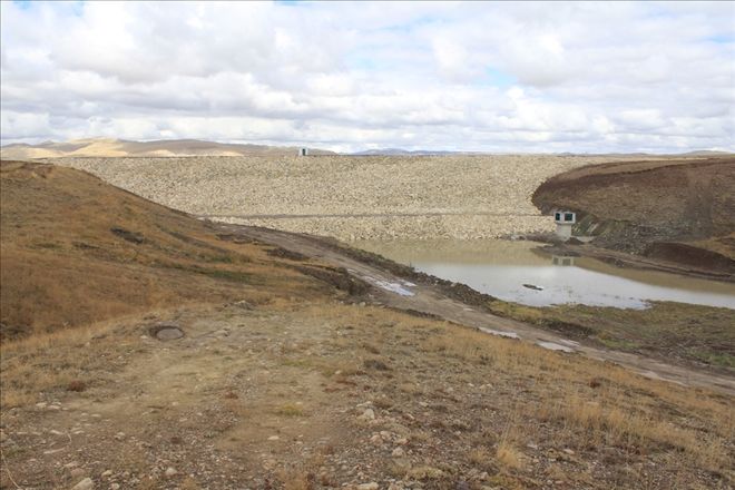 ARMUTLU GÖLETİ, 2 BİN 730 DEKAR ARAZİYİ SULAYACAK