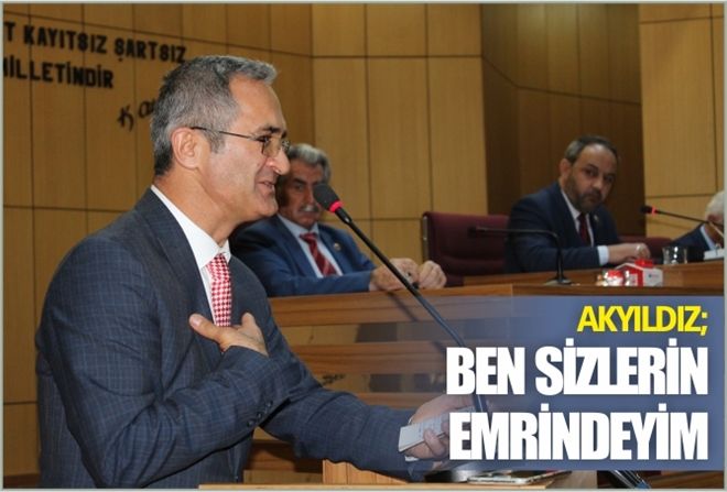 AKYILDIZ; "BEN SİZLERİN EMRİNDEYİM"