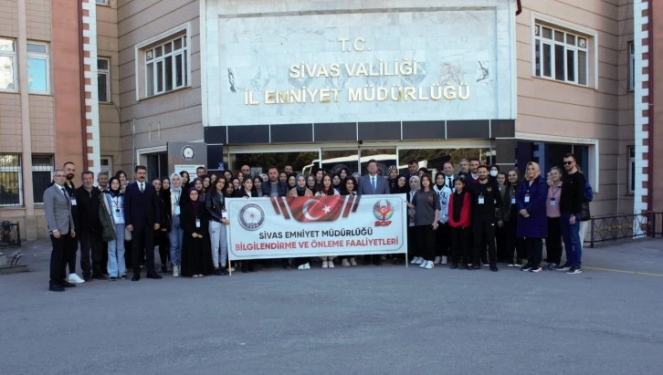 Sivas’ta TEM Şube’den Anlamlı Proje