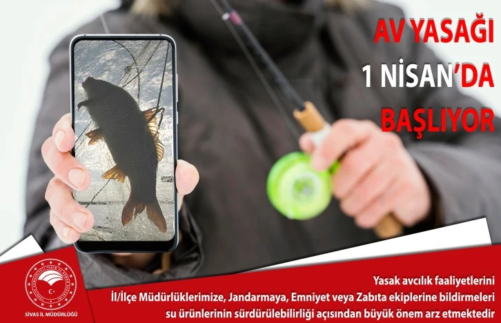 Sivas’ta Av Yasağı Başlıyor