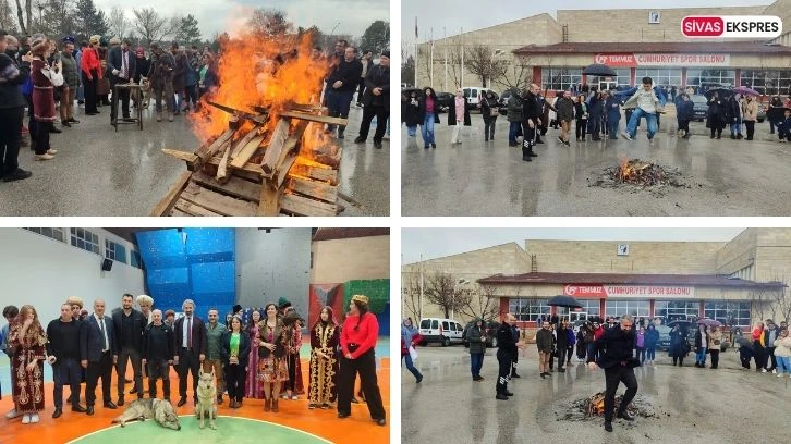 Sivas'ta Yağmur Altında Nevruz Coşkusu