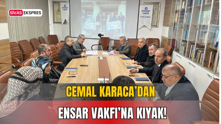 Karaca’dan Ensar Vakfına Kıyak!