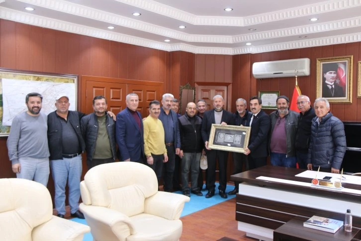 Başkan Oğuz'a Derneklerden Ziyaret