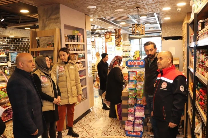 Sivas'ta Ekipler Gıda Denetiminde