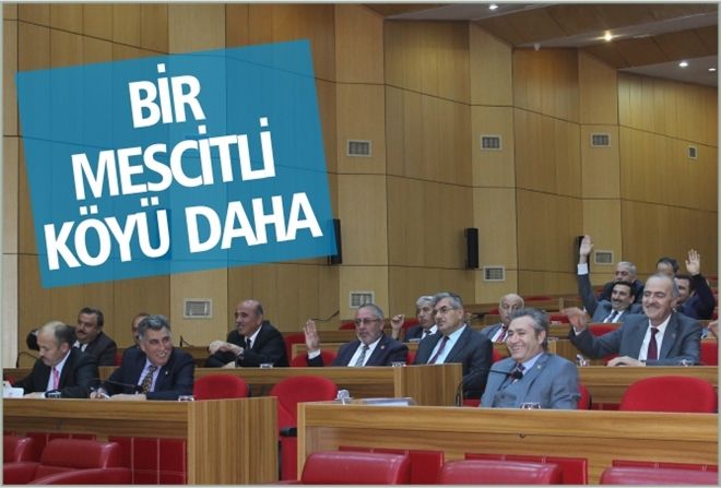 BİR MESCİTLİ KÖYÜ DAHA