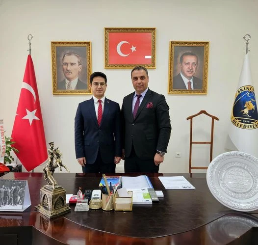 Kaymakam Açıkbaş'tan Başkan Sevinç'e Ziyaret
