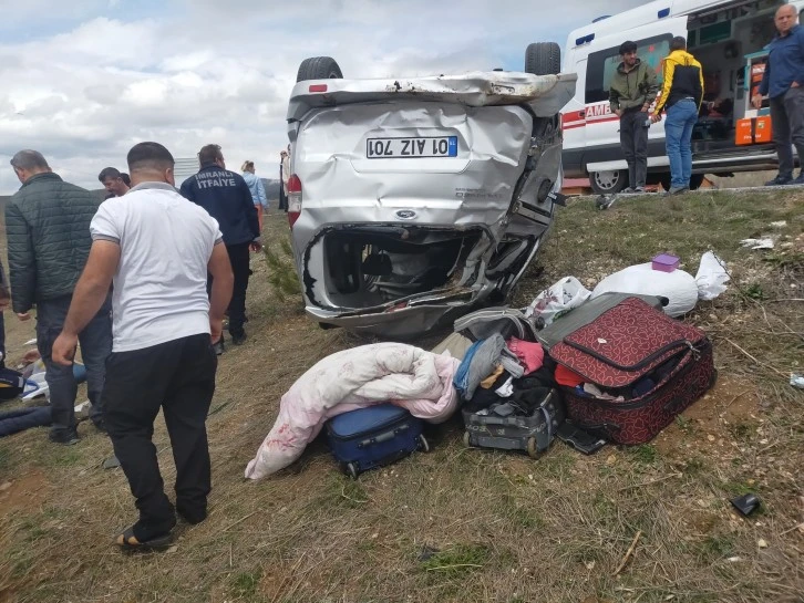 Sivas'ta Trafik Kazası: 5 Yaralı