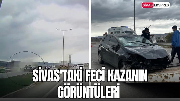 Sivas'taki Feci Kazanın Görüntüleri