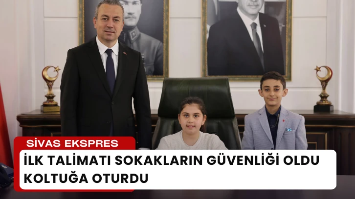 Koltuğa Oturdu, İlk Talimatı Sokakların Güvenliği Oldu
