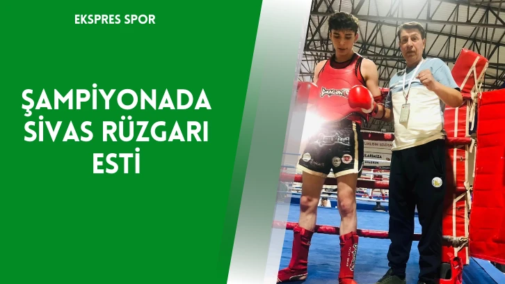 Şampiyonada Sivas Rüzgarı Esti