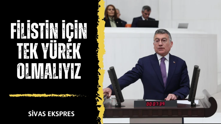 Filistin İçin Tek Yürek Olmalıyız