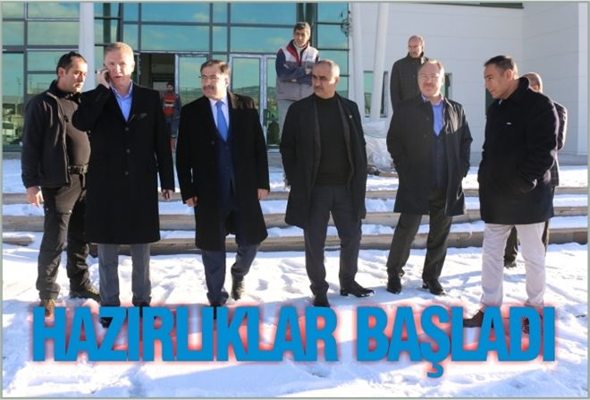 HAZIRLIKLAR BAŞLADI