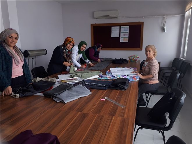 ULAŞ´ta GİYSİ DİKİM KURSU AÇILDI