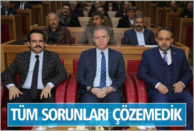 TÜM SORUNLARI ÇÖZEMEDİK