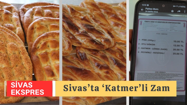 Sivas’ta ‘Katmer’li Zam