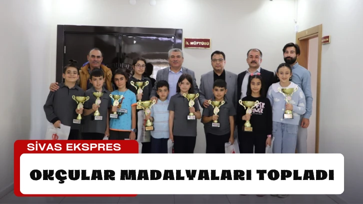 Okçular Madalyaları Topladı