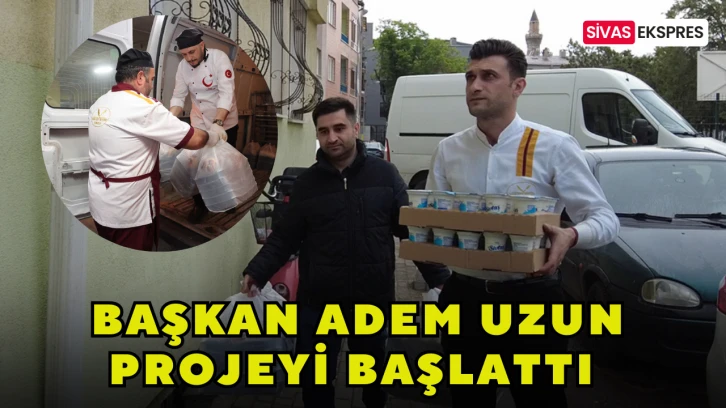 Başkan Adem Uzun Projeyi Başlattı