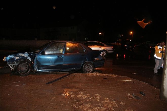 TRAFİK KAZASI: 5 YARALI