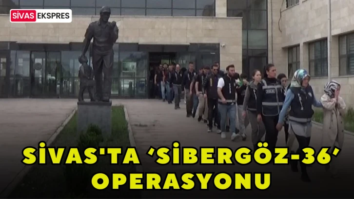 Sivas'ta ‘Sibergöz-36’ Operasyonu