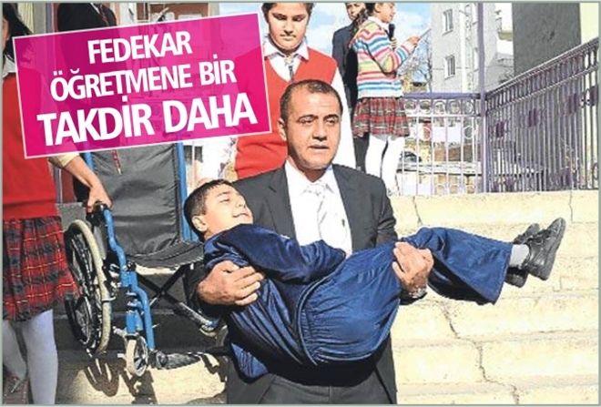 Fedakar öğretmene BİR TAKDİR DAHA