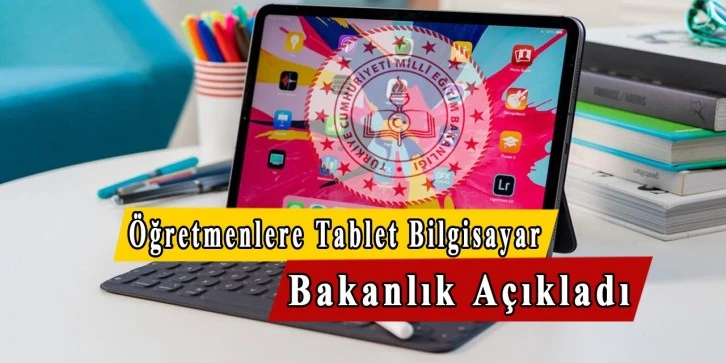 Öğretmenlere Tablet  Bilgisayar