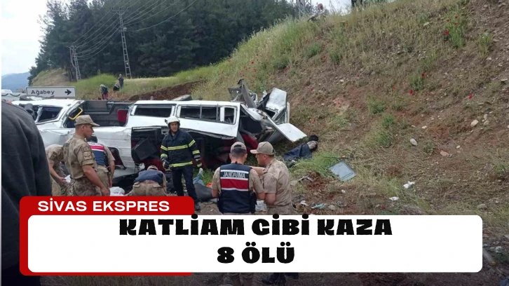 Katliam Gibi Kaza:8 Ölü
